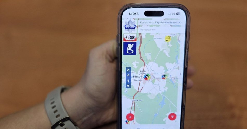 zdjęcie: Krajowa Mapa Zagrożeń Bezpieczeństwa realne wsparcie mieszkańców / fot. KPP Międzyrzecz