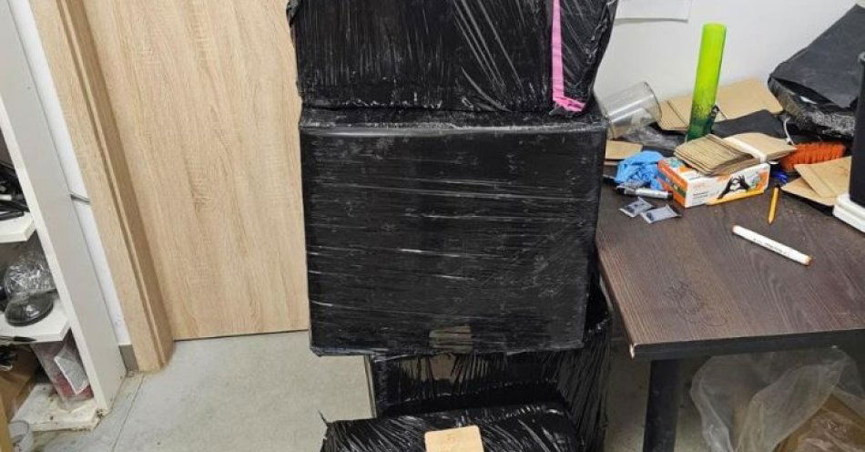 zdjęcie: 17 kg marihuany zabezpieczono w magazynach / fot. KMP w Gorlicach