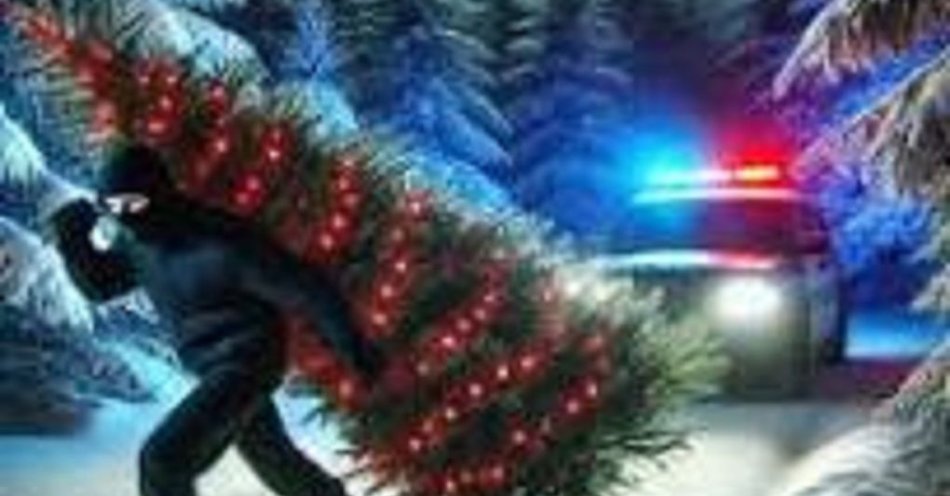 zdjęcie: Świąteczna choinka tylko z legalnego źródła sprawdź jak / fot. KPP w Zduńskiej Woli