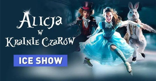 Widowisko na lodzie z efektami wizualnymi i multimedialnymi