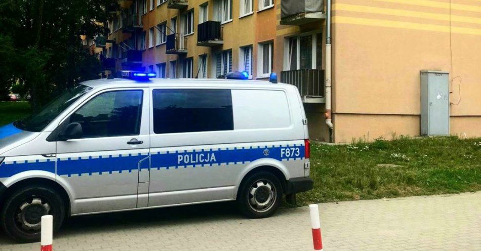 zdjęcie: O krok od tragedii… / fot. KPP w Pabianicach