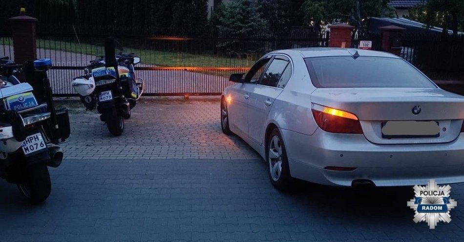 zdjęcie: Policjanci zatrzymali kierowcę, jechał 145 km/h w terenie zabudowanym. Stracił już prawo jazdy / fot. KMP w Radomiu