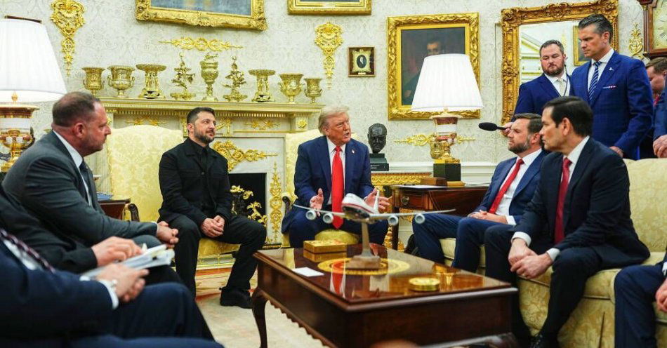 zdjęcie: Prezydent Trump wyraził gotowość do pomocy Europejczykom w zagwarantowaniu pokoju w Ukrainie / fot. PAP