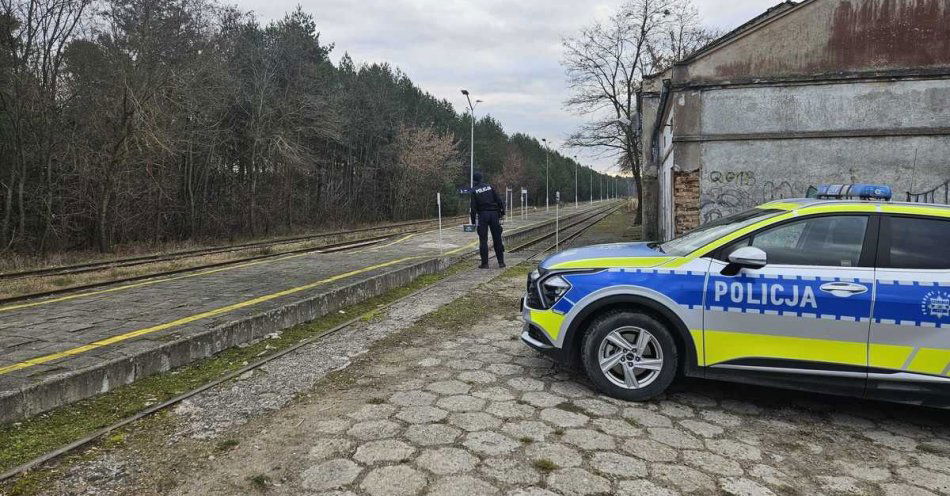 zdjęcie: Operacja TOR w Tomaszowie po aktach dywersji / fot. KPP Tomaszów Lubelski