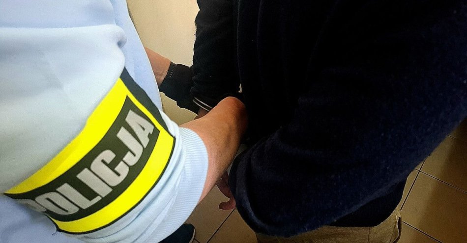 zdjęcie: 50 latek trafił do aresztu za przemoc wobec rodziny / fot. KPP Wysokie Mazowieckie