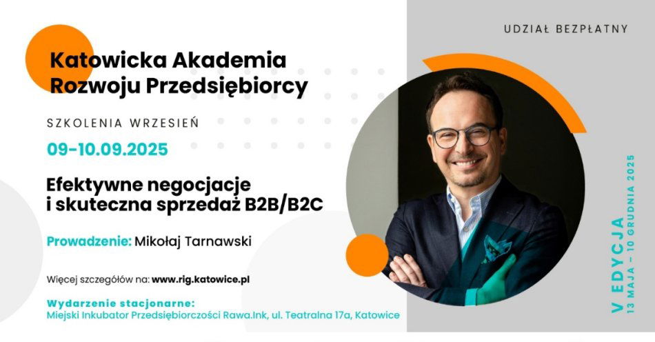zdjęcie: Katowicka Akademia Rozwoju Przedsiębiorcy wraca po wakacyjnej przerwie! / fot. nadesłane