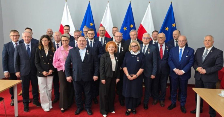 zdjęcie: Prezydent Maciej Glamowski na posiedzeniu Rady Samorządu Terytorialnego / fot. UM Grudziądz