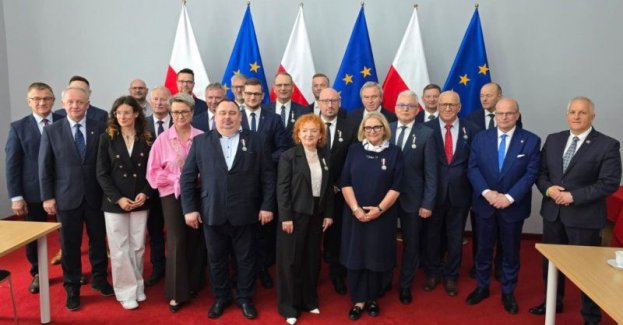 Prezydent Maciej Glamowski na posiedzeniu Rady Samorządu Terytorialnego