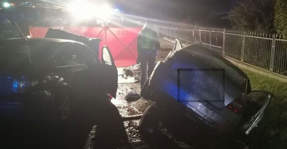 zdjęcie: Tragiczny wypadek w miejscowości Strzałki / fot. KPP w Sieradzu