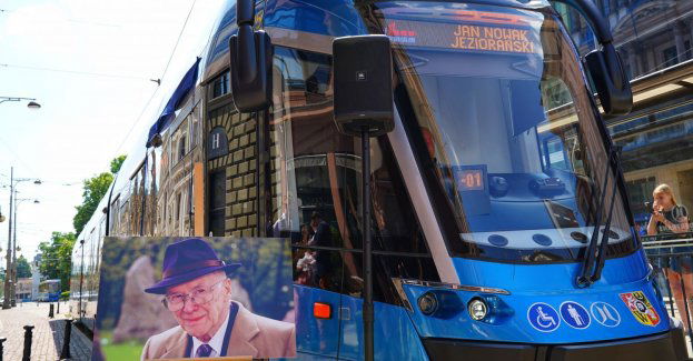 Kolejna legenda w składzie MPK. Jan Nowak-Jeziorański patronem wrocławskiego tramwaju!
