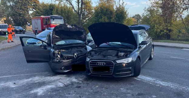 Groźne zderzenie na DK48 w Białkach Górnych jedna osoba ranna