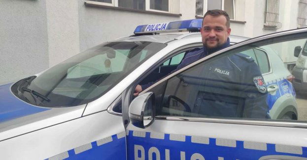 Wracał z wypoczynku, widząc zdarzenie drogowe natychmiast zareagował