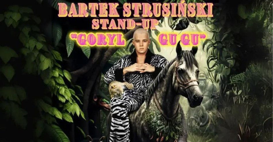 zdjęcie: Bartek Strusiński w programie 'Goryl Gu Gu / kupbilecik24.pl / Bartek Strusiński w programie \'\'Goryl Gu Gu\'\'
