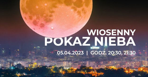 Wiosenny pokaz nieba
