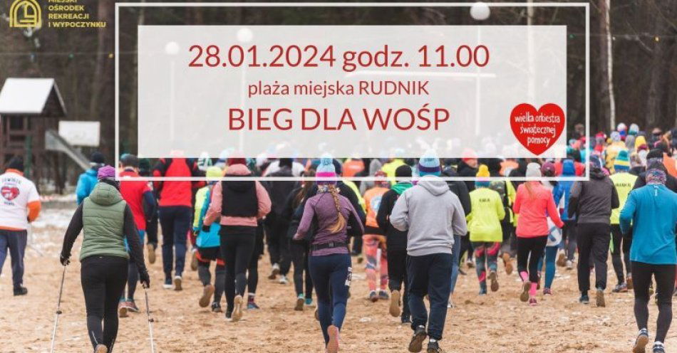 zdjęcie: Bieg WOŚP 2024 / fot. UM Grudziądz