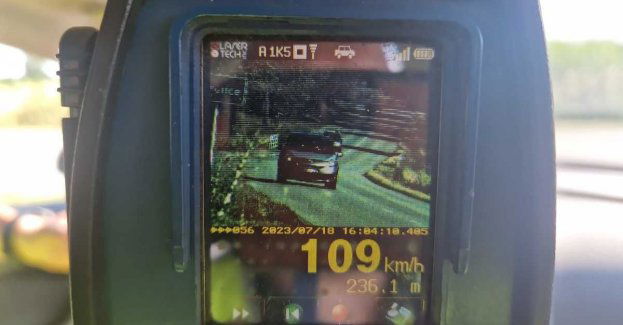 Jechał 109 w terenie zabudowanym