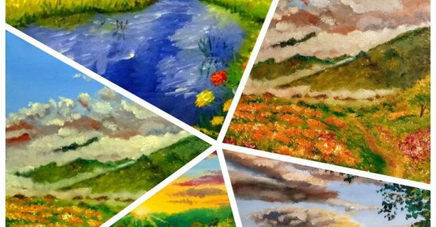 Słowa Pedzlem Malowane - wystwa Michała Hawełko