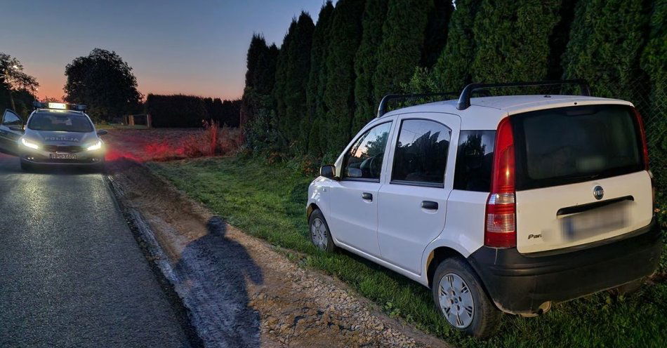 zdjęcie: 43-latka poszukiwana i z podwójnym zakazem prowadzenia pojazdów jechała drogą wyłączoną z ruchu / fot. KPP Opole Lubelskie