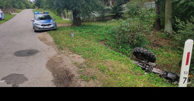 Mężczyzna odpowie za spowodowanie kolizji drogowej i jazdę pod wpływem alkoholu