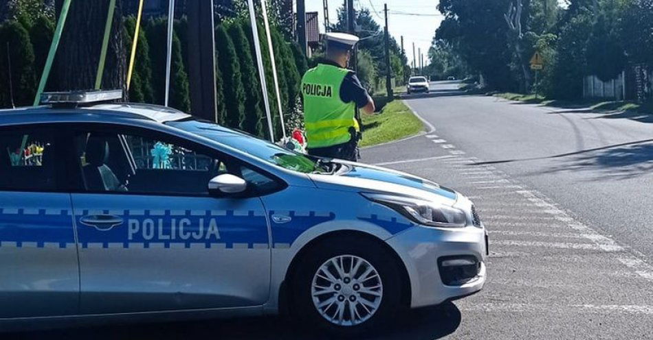 zdjęcie: Trwa akcja Prędkość / fot. KPP w Dzierżonowie