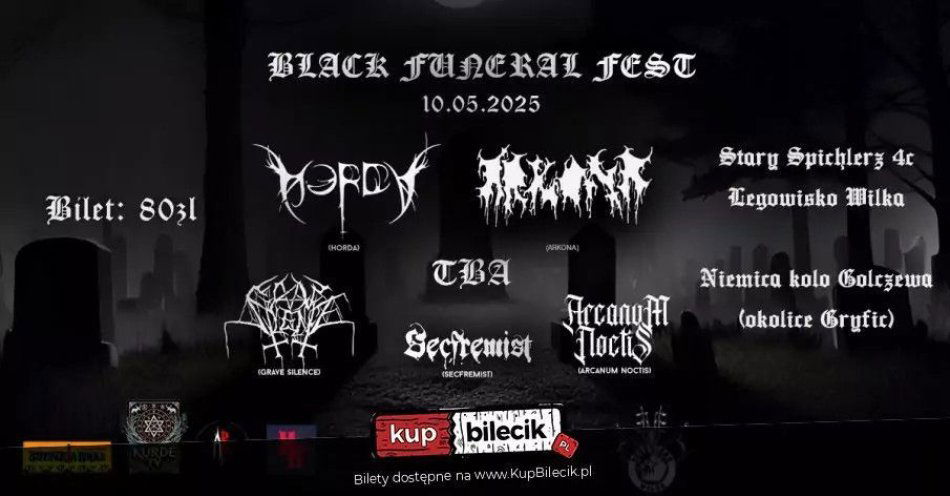 zdjęcie: Black Funeral Fest w Niemicy! / kupbilecik24.pl / Black Funeral Fest w Niemicy!