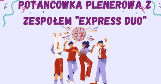 Plenerowa potańcówka dla mieszkańców