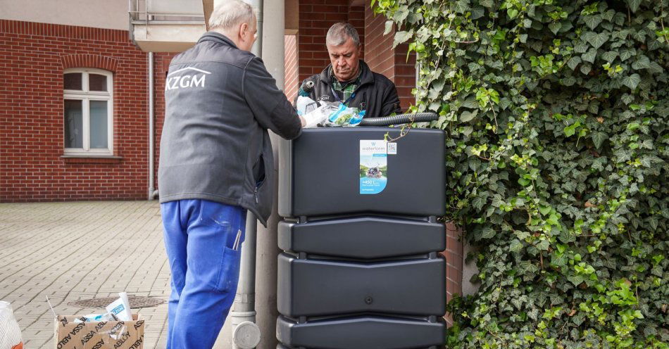 zdjęcie: Katowice ustawią kolejne pojemniki na deszczówkę / fot. nadesłane