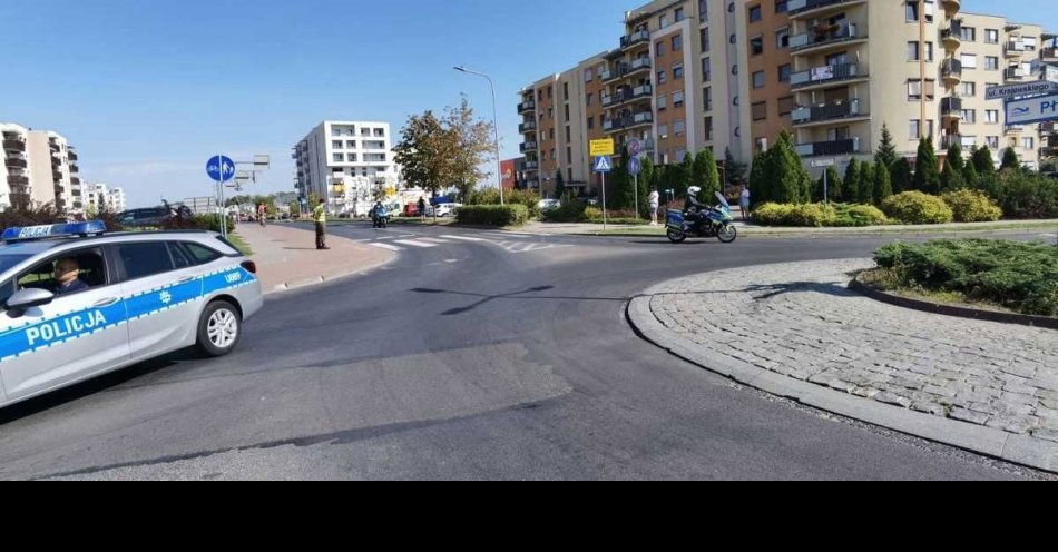 zdjęcie: Zabezpieczenie VIII Biegu Nadziei / fot. KPP Środa Wielkopolska