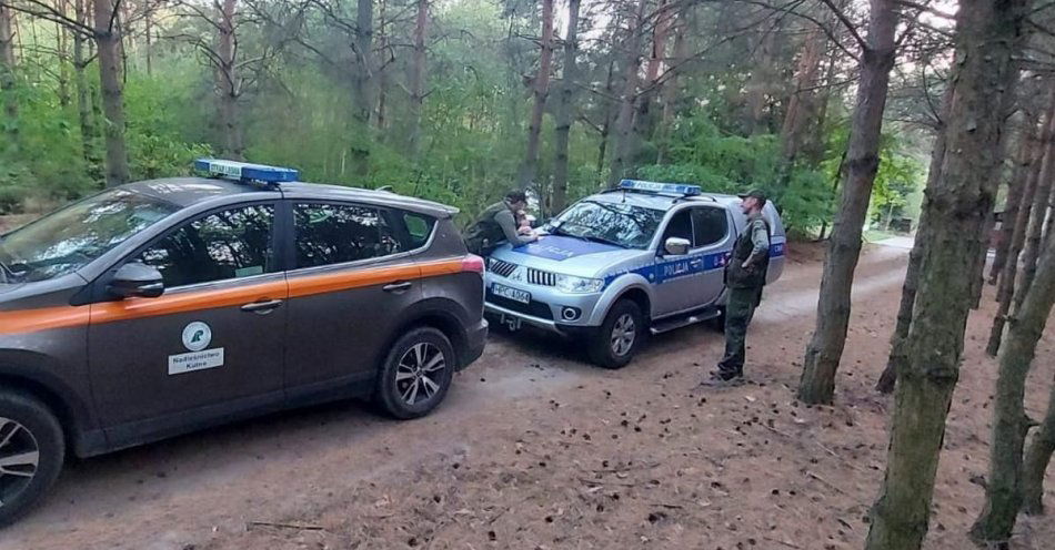 zdjęcie: Posypały się mandaty za niedozwolony wjazd do lasu / fot. KPP w Radziejowie