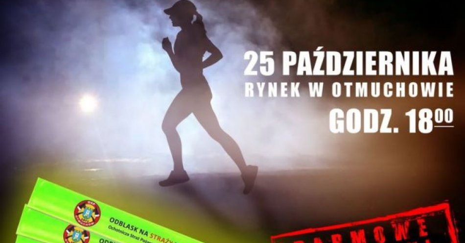 zdjęcie: Odblask na STRAŻY twojego bezpieczeństwa / fot. KPP Nysa