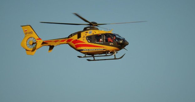 Dziś przy szkole na ulicy Poznańskiej w Krośniewicach lądował helikopter