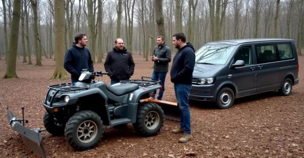 Czterech zatrzymanych po włamaniu i kradzieży quada