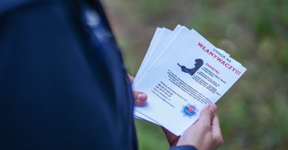 zdjęcie: Sprawca włamań do ogródków działkowych zatrzymany / fot. KPP Piła