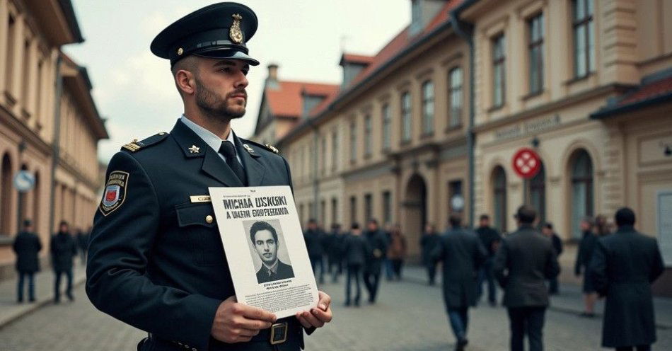 zdjęcie: Poszukiwany listem gończym Michał Jaskierski / TM/ przykładowa ilustracja