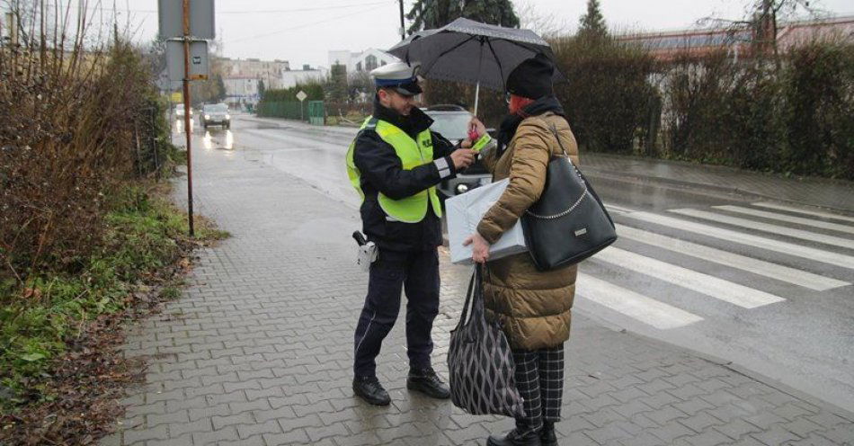 zdjęcie: Bądźmy widoczni / fot. KPP Włoszczowa