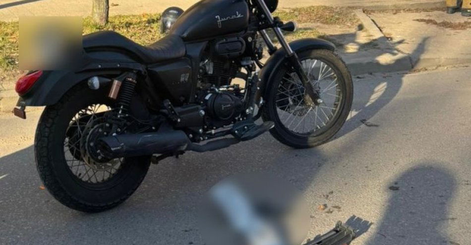 zdjęcie: Nie ustąpiła pierwszeństwa i zderzyła się z motocyklistą / fot. KPP w Wejherowie