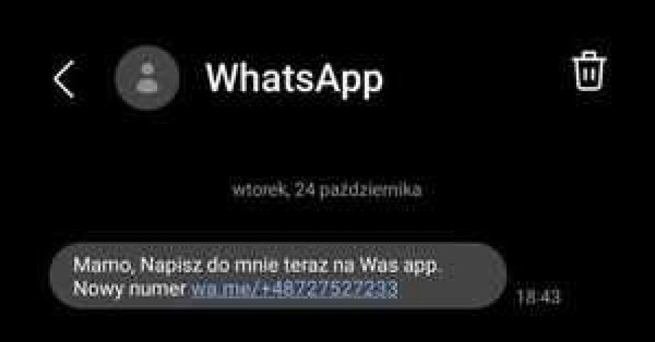 zdjęcie: Schemat oszustwa „na córkę, która utraciła smartfon” / fot. KPP w Żuromienie