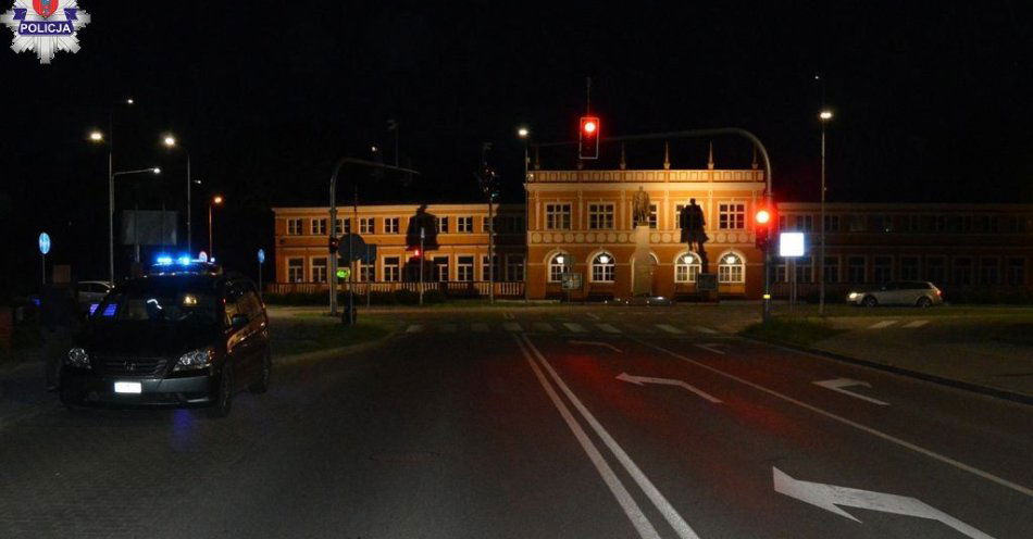 zdjęcie: Potrącenie 14-letniego cyklisty, który przejeżdżał przez przejazd rowerowy / fot. KMP Zamość