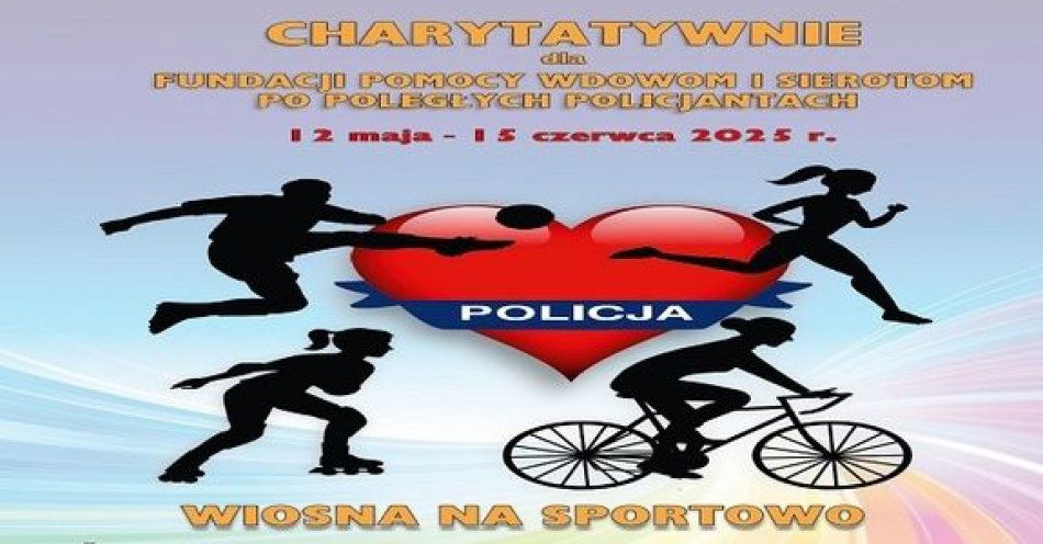 zdjęcie: Ostrołęccy przypominają o akcji Wiosna na sportowo - każdy z nas może pomóc! / fot. KMP w Ostrołęce
