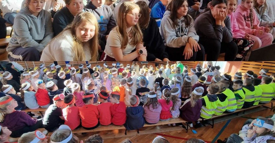 zdjęcie: Prochowice uczą bezpiecznego poruszania się po drodze / fot. KMP w Legnicy