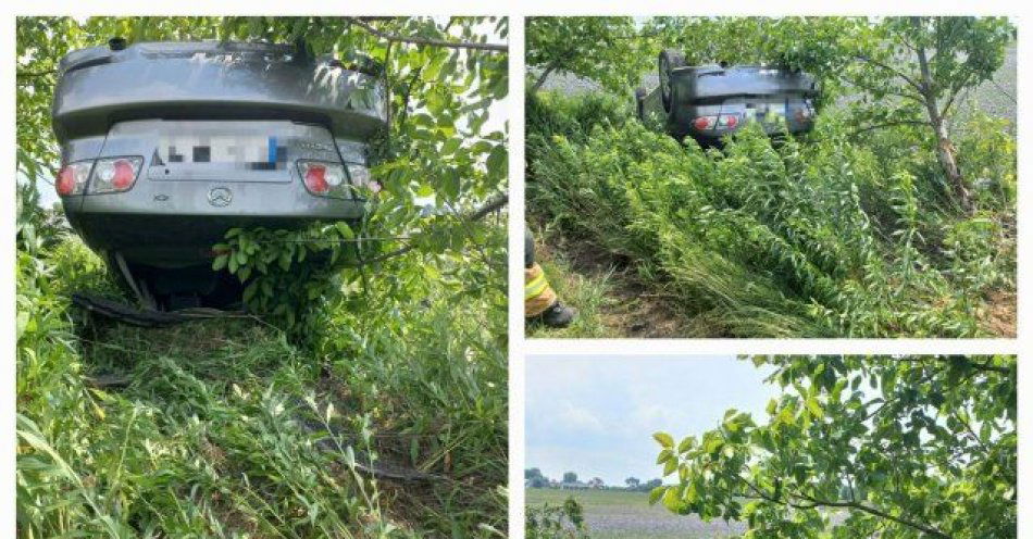 zdjęcie: 15 latek pożyczył auto swoich rodziców i wybrał się nim na przejażdżkę. Jazdę skończył na drzewie. Za swoje zachowanie odpowie przed sądem / fot. KPP Lubartów