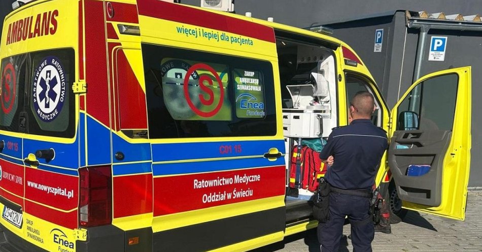 zdjęcie: Szczęśliwy finał nocnych poszukiwań 24-latka, który oddalił się ze szpitala / fot. KPP w Świeciu