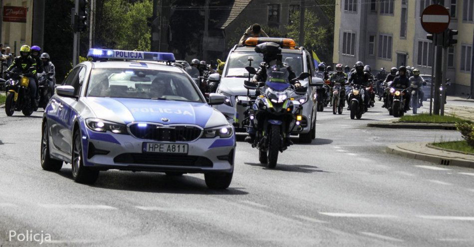 zdjęcie: Motocykliści wrócili na drogi w Gorzowie Bezpieczny sezon / fot. KMP Gorzów Wielkopolski