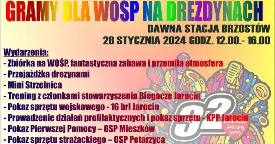 zdjęcie: Jarocińska Policja z WOŚP / fot. KPP Jarocin