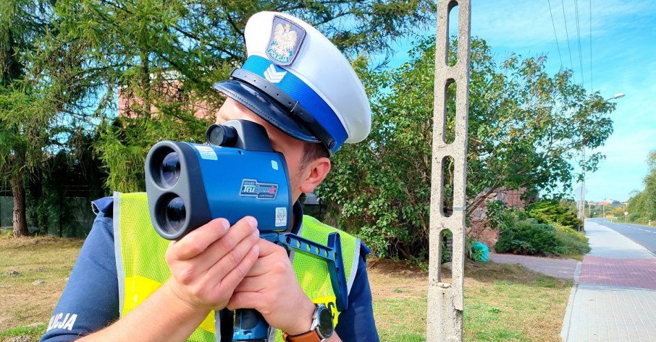 zdjęcie: Kierowca audi w obszarze zabudowanym rozpędził się do 111 km/h / fot. KPP w Tucholi