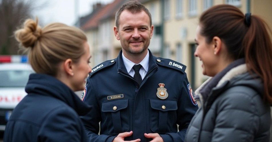 zdjęcie: Mieszkańcy Malcanowa dziękują dzielnicowemu z Wiązowny / TM/ przykładowa ilustracja