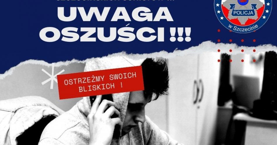 zdjęcie: Oszuści! Ponownie dzwonią do mieszkańców naszego miasta / fot. KMP w Szczecinie