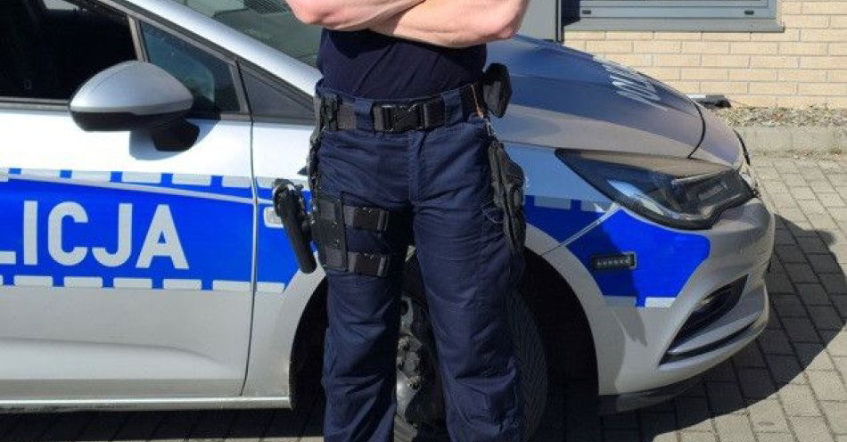 zdjęcie: Poznaj swojego dzielnicowego mł. asp. Dawid Maciążek / fot. KMP w Chrzanowie