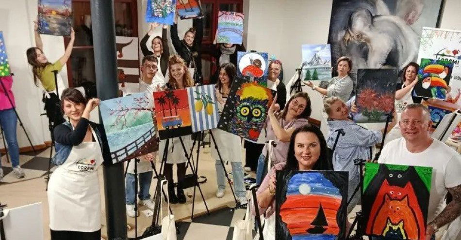 zdjęcie: Malowanie przy winie TORUŃ / kupbilecik24.pl / Malowanie przy winie TORUŃ