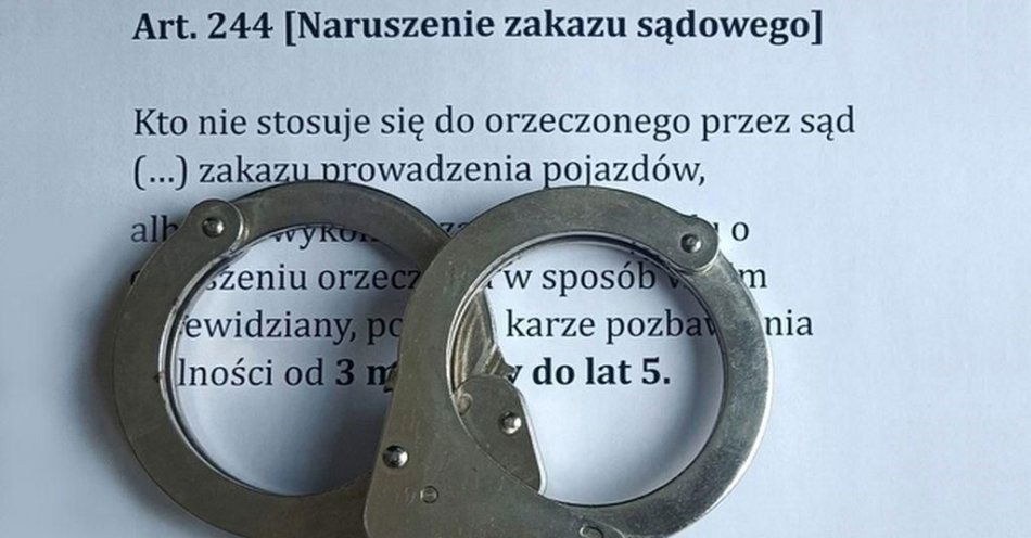 zdjęcie: Jeżdżą mimo zakazu / fot. KPP Mogilno
